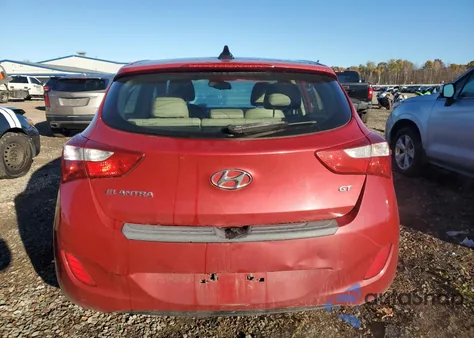 2013 Hyundai Elantra Gt z USA, uszkodzony, nr VIN KMHD35LE6DU131182